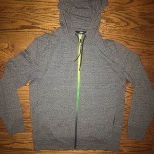 NWT American Eagle full zip up jacket w hood L